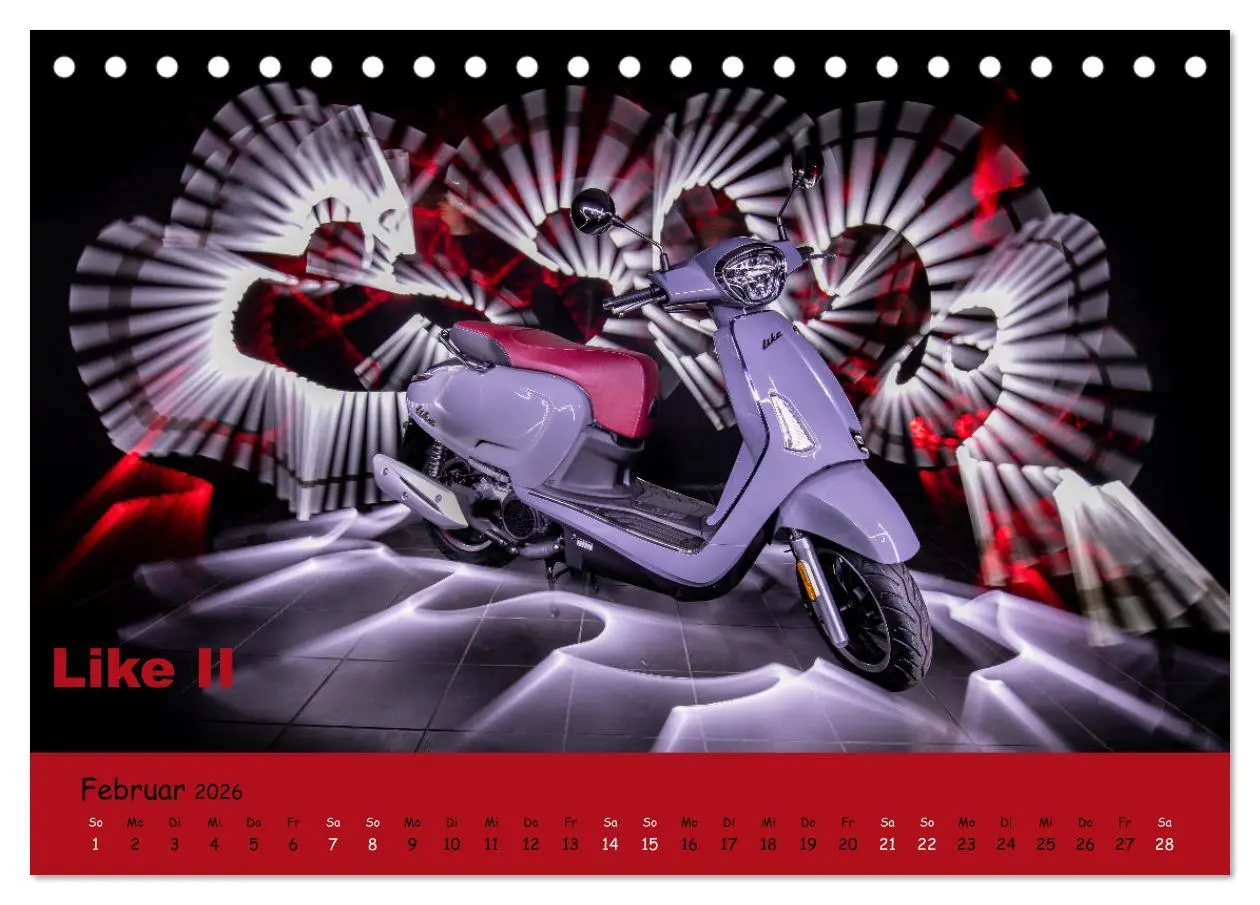Bild: 9783457512203 | Roller Fieber (Tischkalender 2026 DIN A5 quer), CALVENDO...