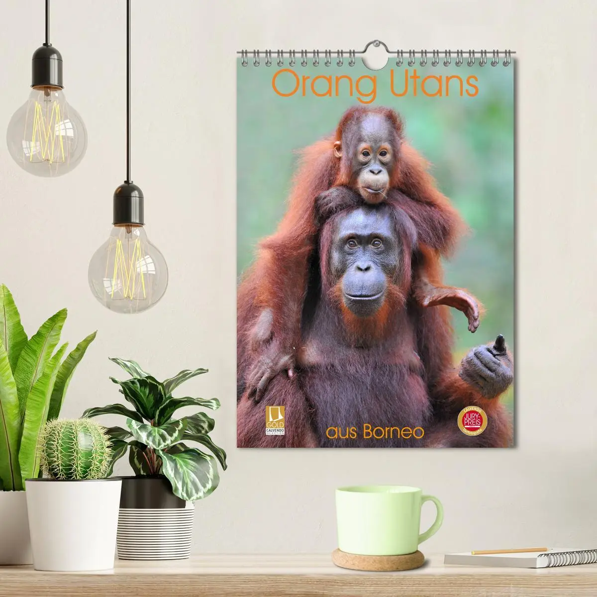 Bild: 9783516392203 | Orang Utans aus Borneo (Wandkalender 2026 DIN A4 hoch), CALVENDO...