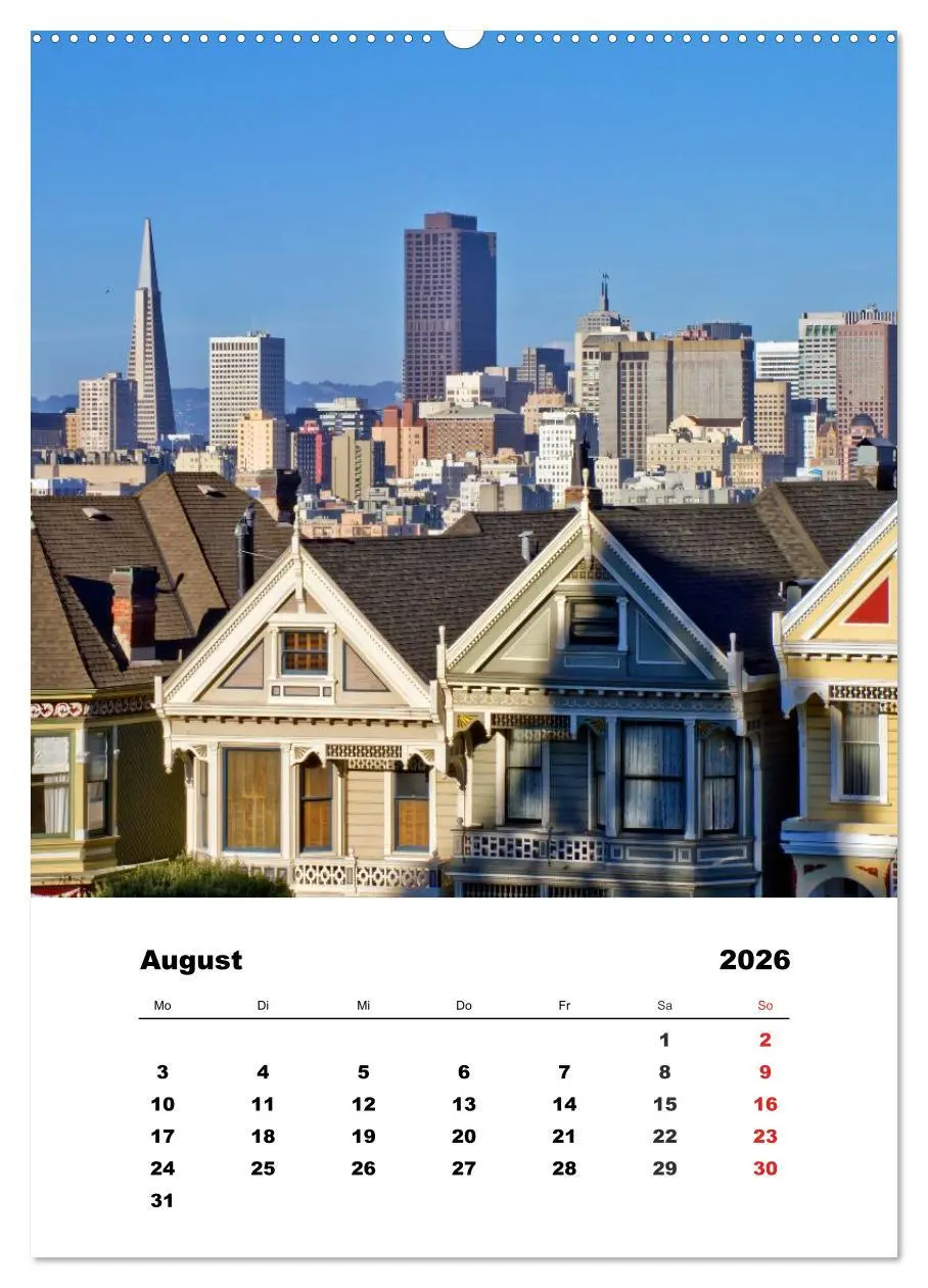 Bild: 9783516462203 | SAN FRANCISCO im Sommer (Wandkalender 2026 DIN A2 hoch), CALVENDO...