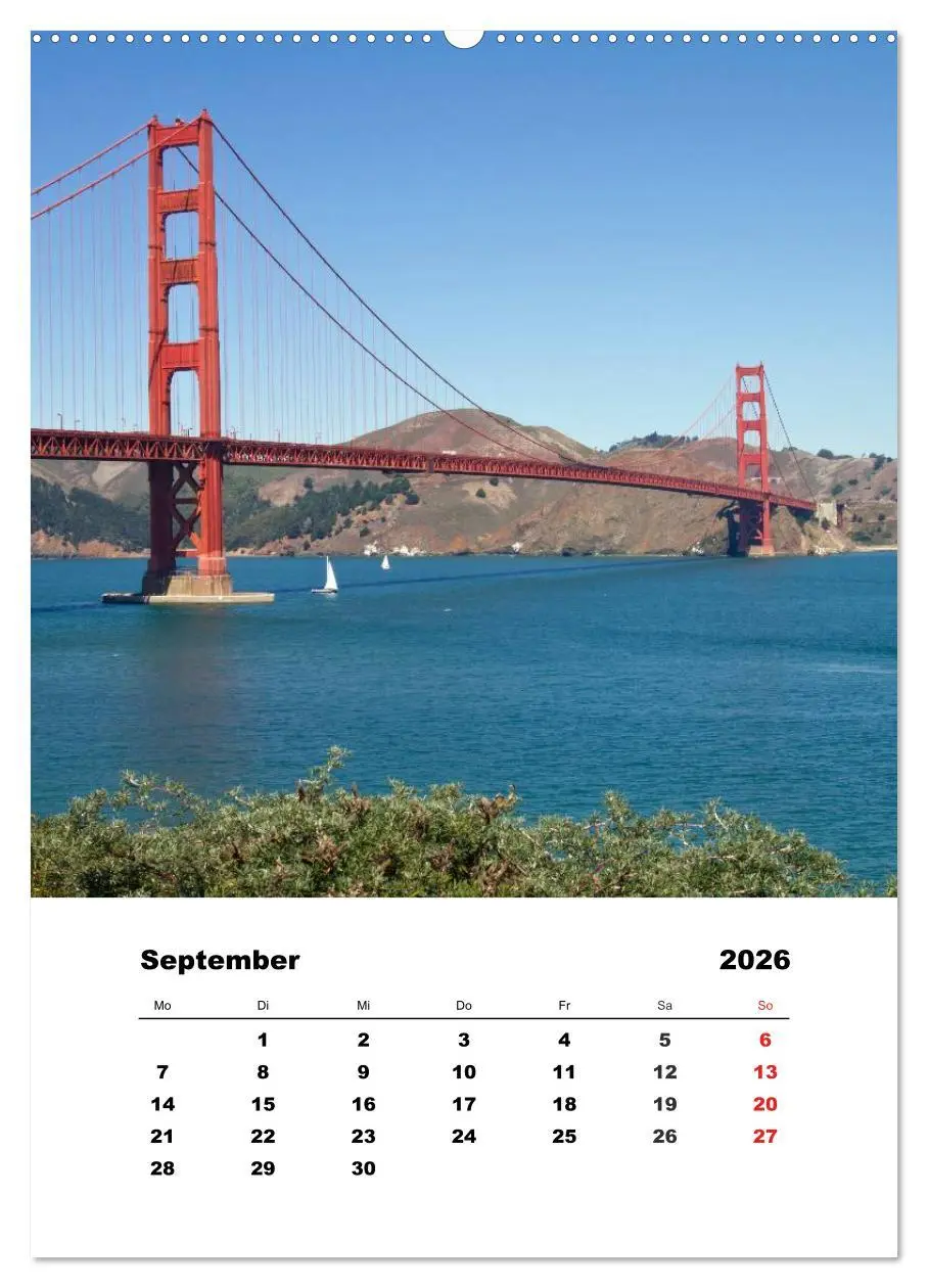 Bild: 9783516462203 | SAN FRANCISCO im Sommer (Wandkalender 2026 DIN A2 hoch), CALVENDO...