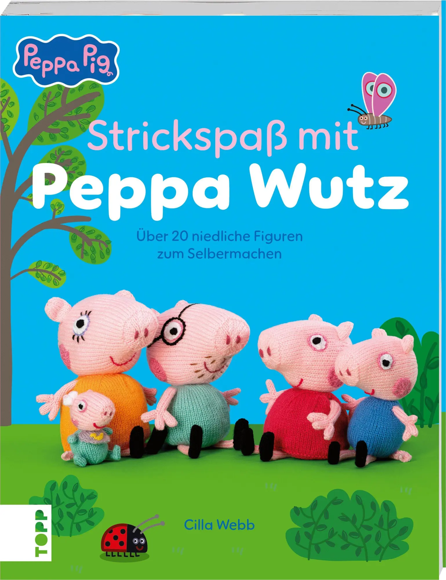 Cover: 9783735872203 | Strickspaß mit Peppa Wutz | Über 20 niedliche Figuren zum Selbermachen