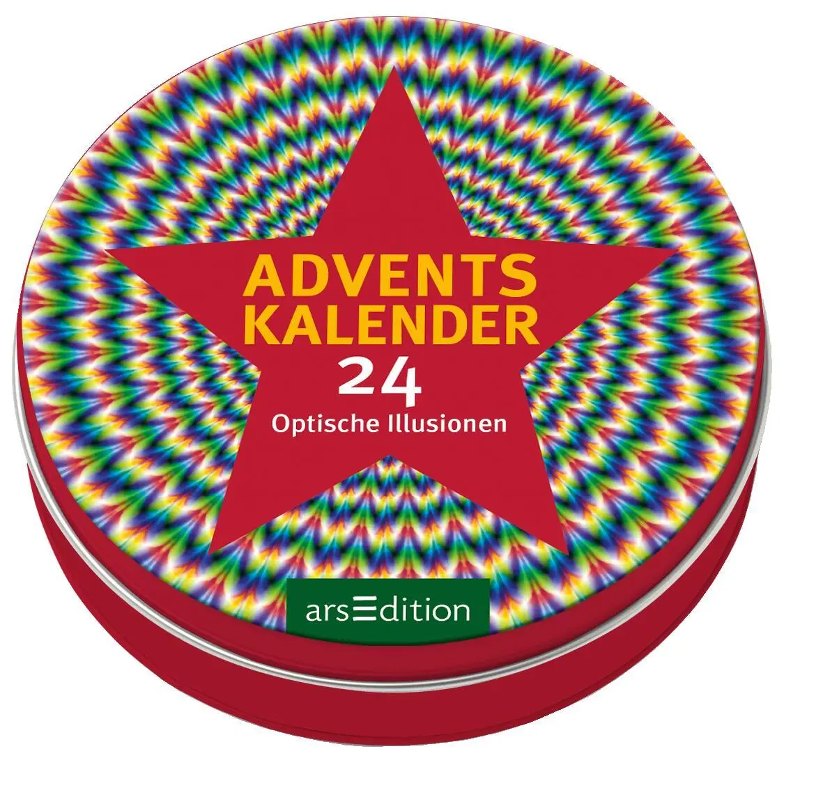 Cover: 4014489112303 | Adventskalender in der Dose. 24 Optische Illusionen | Kalender | 24 S. Cover: 4014489112303 | Adventskalender in der Dose. 24 Optische Illusionen | Kalender | 24 S.