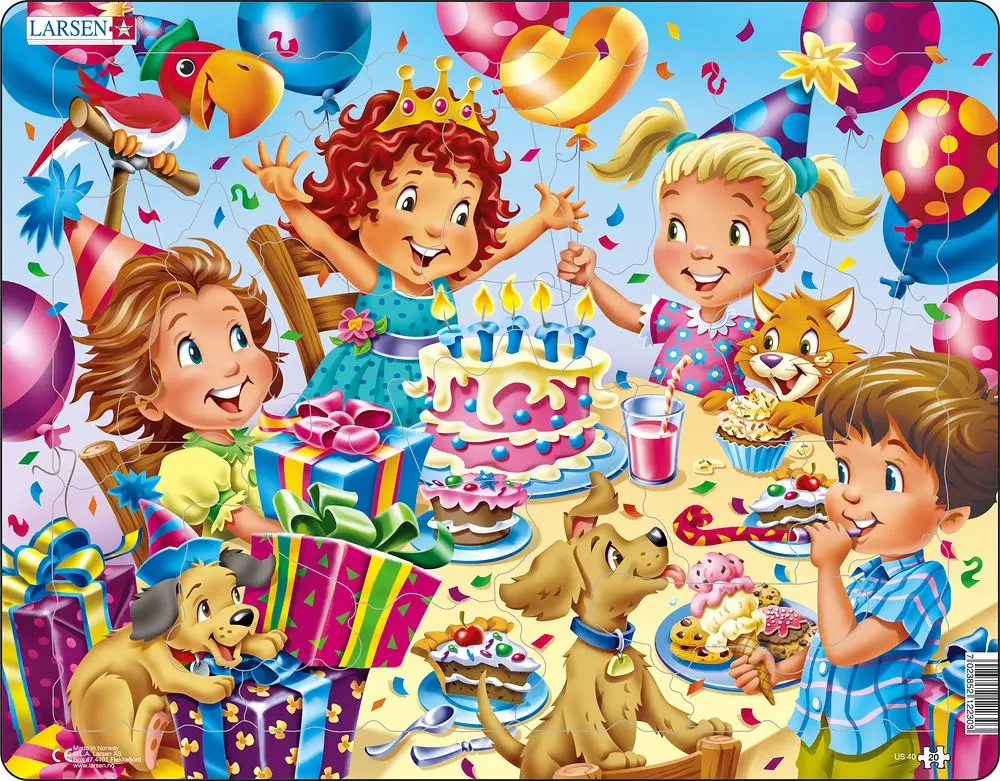 Cover: 7023852122303 | Puzzle - Geburtstag | Puzzle | 2019 | Larsen | EAN 7023852122303