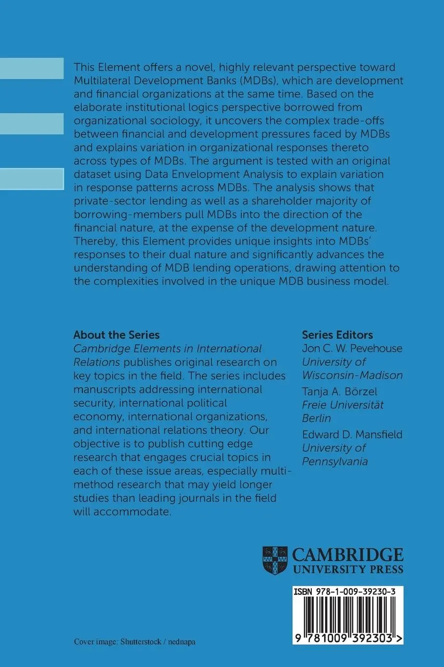 Rückseite: 9781009392303 | The Dual Nature of Multilateral Development Banks | Peitz | Buch