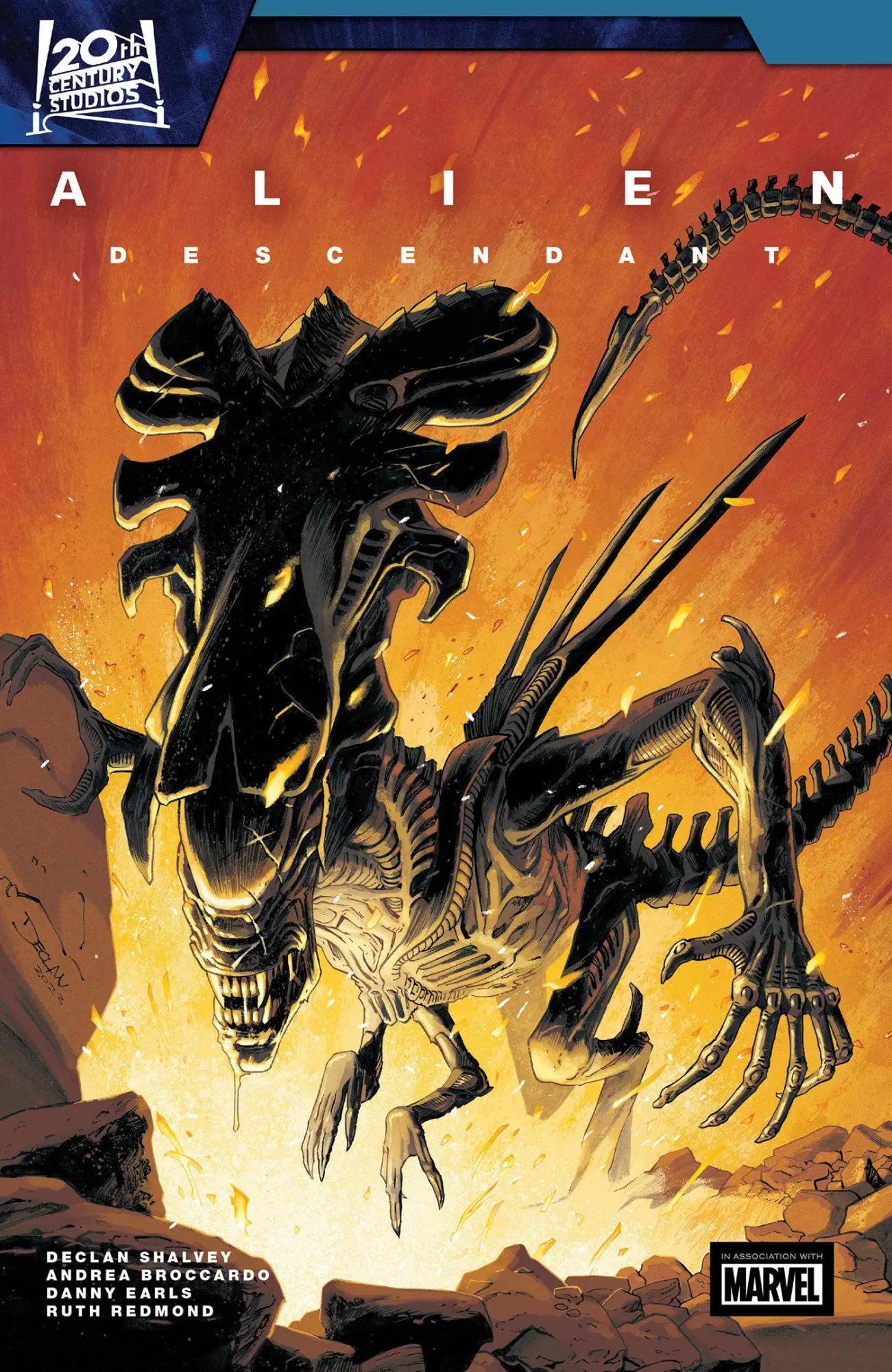 Cover: 9781302952303 | Alien by Shalvey &amp; Broccardo Vol. 2: Descendant | Declan Shalvey