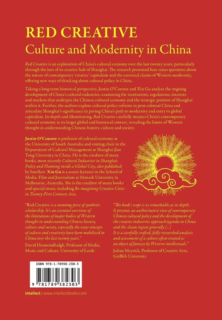 Rückseite: 9781789382303 | Red Creative | Culture and Modernity in China | O'Connor (u. a.)
