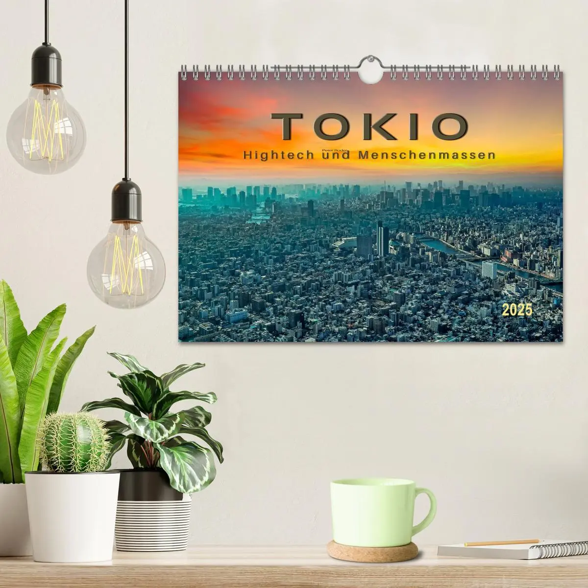 Bild: 9783435582303 | Tokio - Hightech und Menschenmassen (Wandkalender 2025 DIN A4...