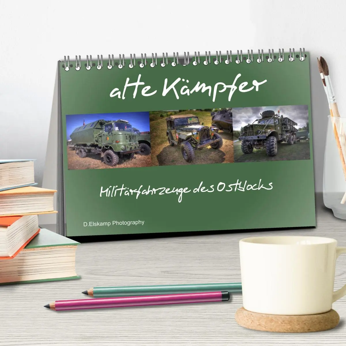 Bild: 9783516072303 | alte Kämpfer- Militärfahrzeuge des Ostblocks (Tischkalender 2026...
