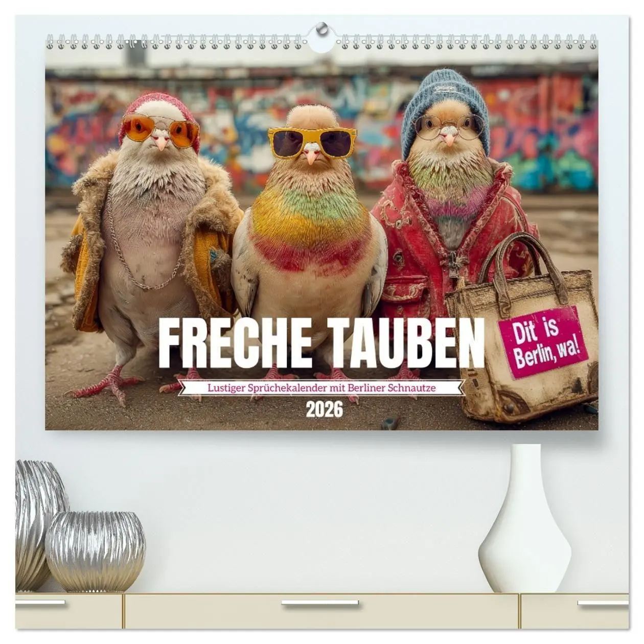 Cover: 9783516692303 | Freche Tauben - Lustiger Sprüchekalender mit Berliner Schnautze...