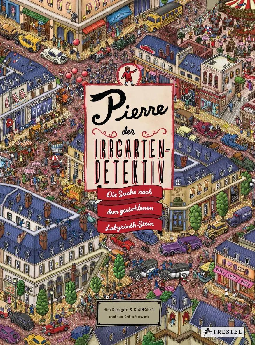 Cover: 9783791372303 | Pierre, der Irrgarten-Detektiv | Hiro Kamigaki (u. a.) | Buch | 36 S.