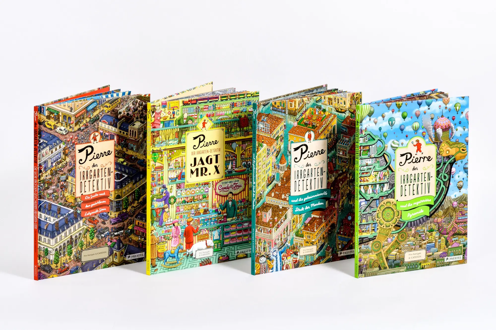 Bild: 9783791372303 | Pierre, der Irrgarten-Detektiv | Hiro Kamigaki (u. a.) | Buch | 36 S.