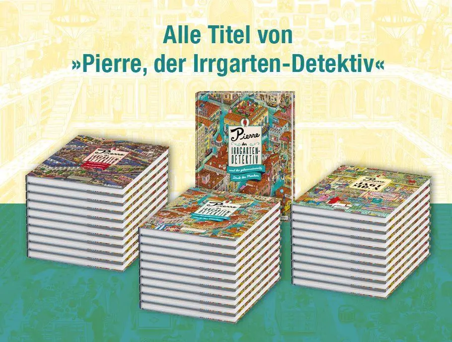 Bild: 9783791372303 | Pierre, der Irrgarten-Detektiv | Hiro Kamigaki (u. a.) | Buch | 36 S.