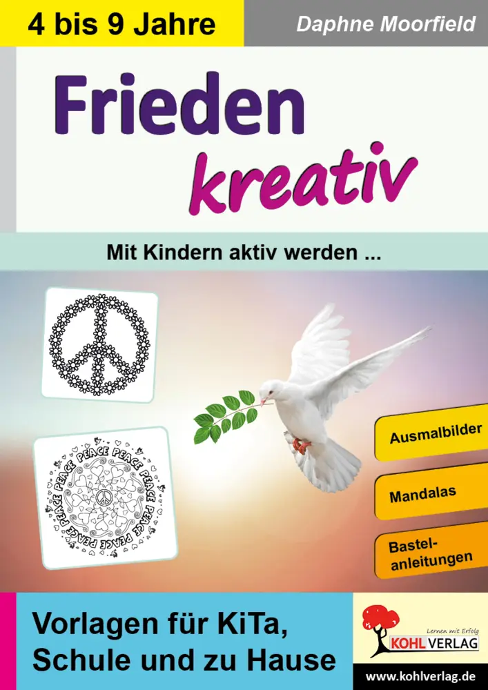 Cover: 9783985582303 | Frieden kreativ | Daphne Moorfield | Taschenbuch | 40 S. | Deutsch
