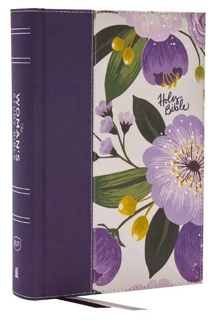 Cover: 9781400332403 | Kjv, the Woman's Study Bible, Purple Floral Cloth Over Board, Red...