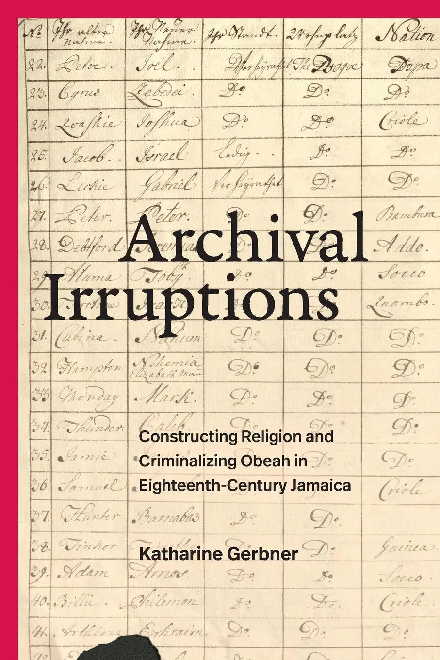 Cover: 9781478032403 | Archival Irruptions | Katharine Gerbner | Taschenbuch | Englisch