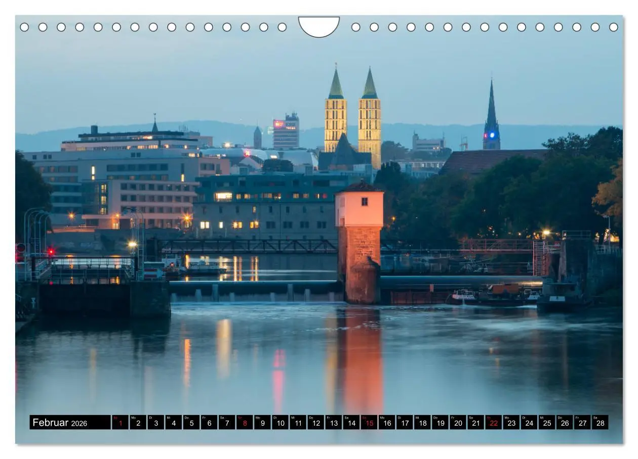 Bild: 9783457802403 | Kassel bei Nacht (Wandkalender 2026 DIN A4 quer), CALVENDO...