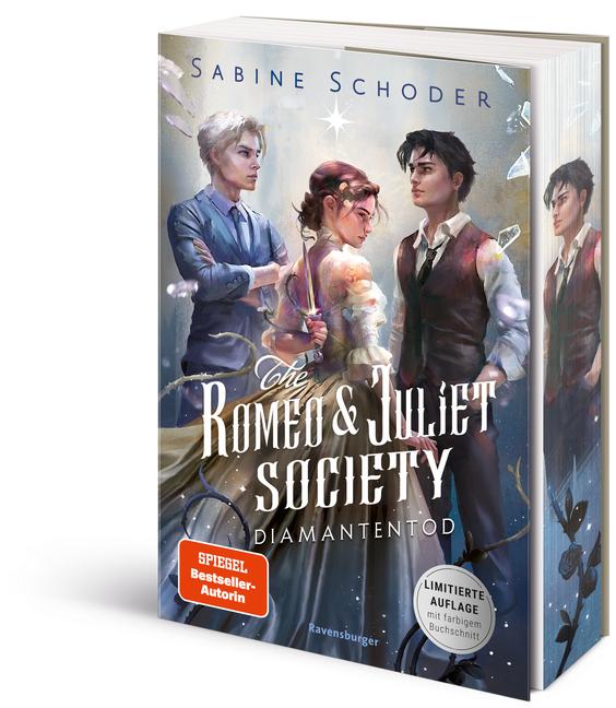 Cover: 9783473402403 | The Romeo &amp; Juliet Society, Band 3 - Diamantentod | Sabine Schoder