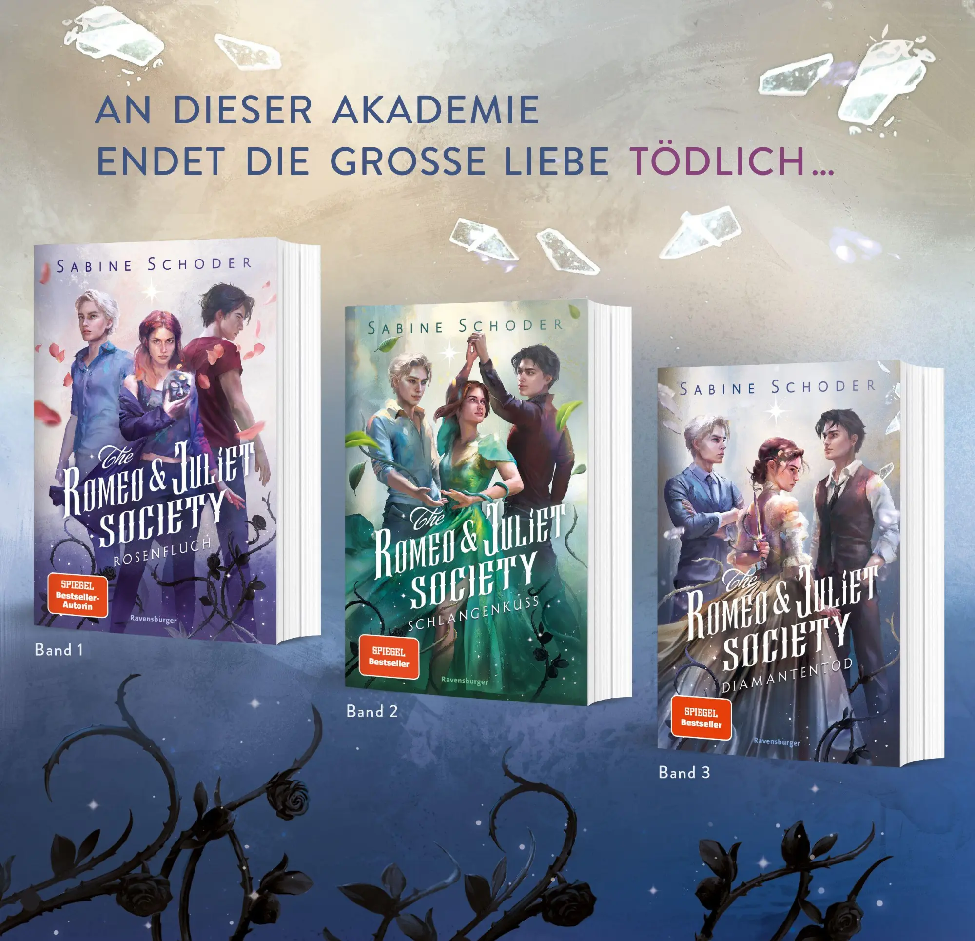 Bild: 9783473402403 | The Romeo &amp; Juliet Society, Band 3 - Diamantentod | Sabine Schoder
