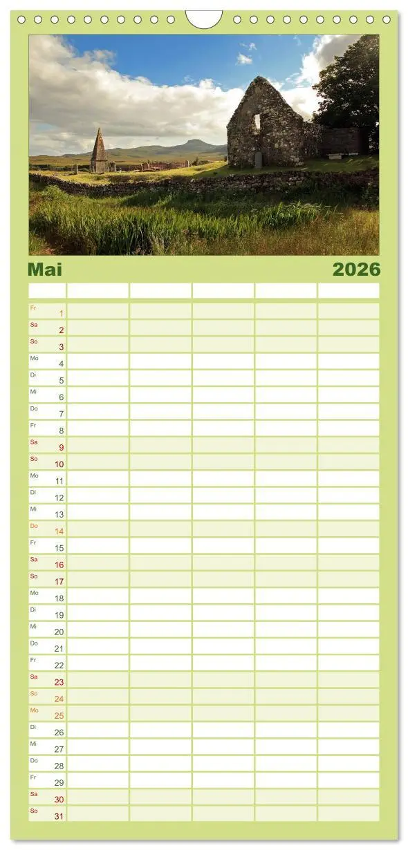 Bild: 9783516512403 | Familienplaner 2026 - Schottland - magischen Orten auf der Spur mit...