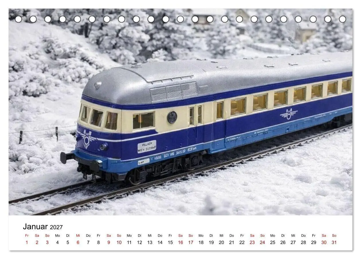 Bild: 9783516752403 | Nostalgiebahn in Austria (Tischkalender 2027 DIN A5 quer), CALVENDO...