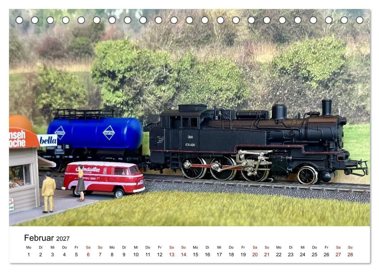 Bild: 9783516752403 | Nostalgiebahn in Austria (Tischkalender 2027 DIN A5 quer), CALVENDO...