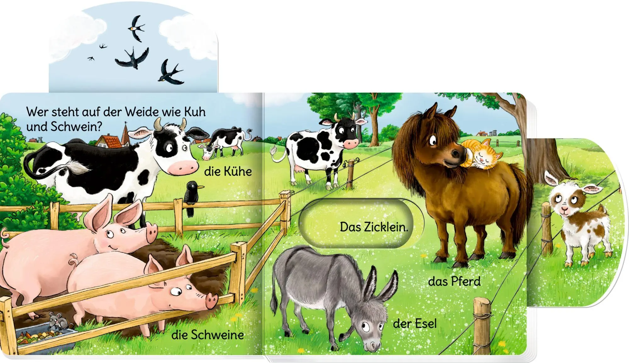 Bild: 9783649652403 | minifanten 49: Schieb mal, sag mal! Wer wohnt auf dem Hof? | Völker