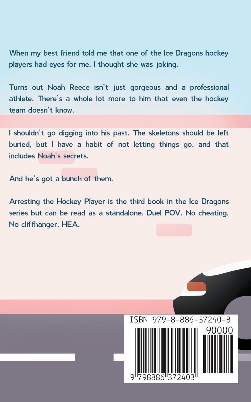 Rückseite: 9798886372403 | Arresting the Hockey Player | Willow Fox | Taschenbuch | Englisch