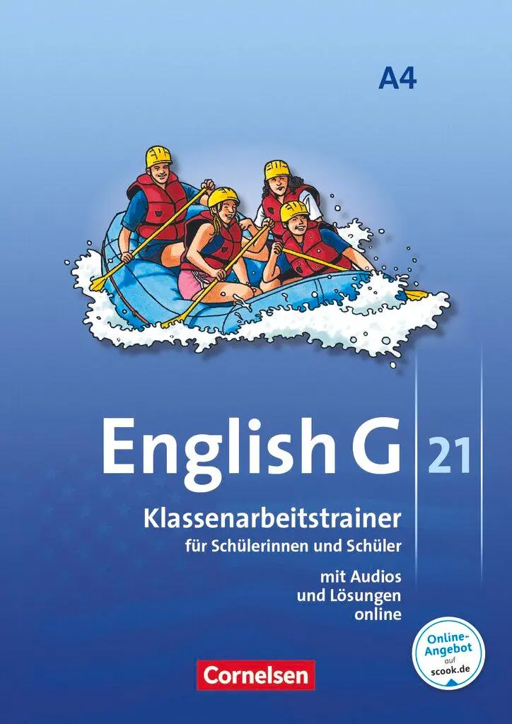 Cover: 9783060322503 | English G 21. Ausgabe A 4. Klassenarbeitstrainer mit Audios und...