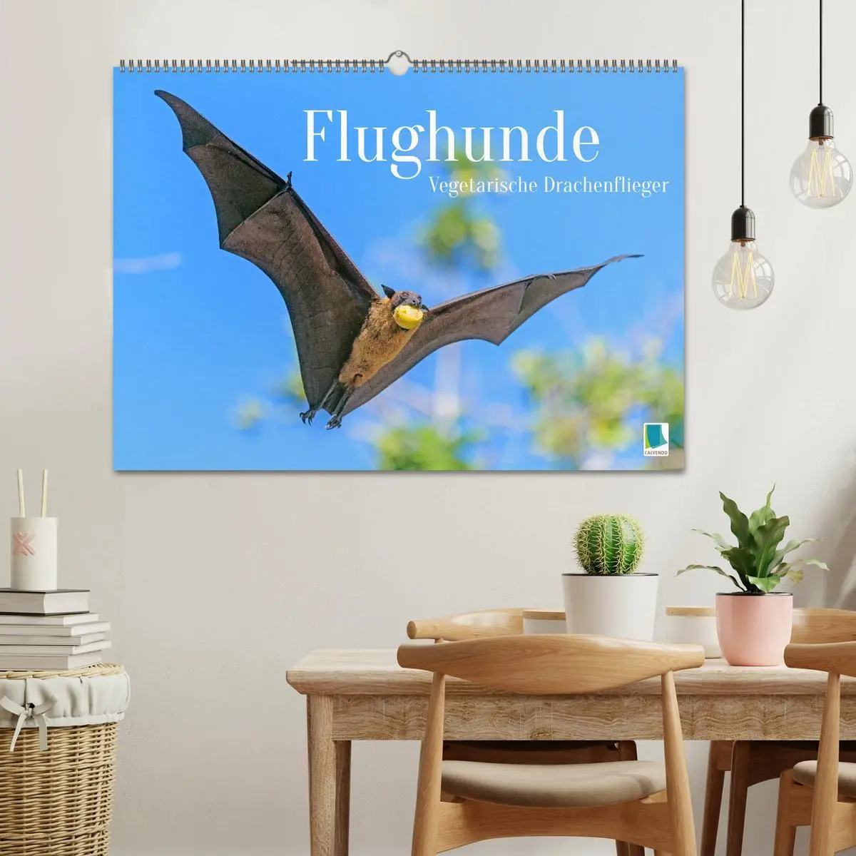 Bild: 9783457412503 | Flughunde: Vegetarische Drachenflieger (Wandkalender 2026 DIN A2...