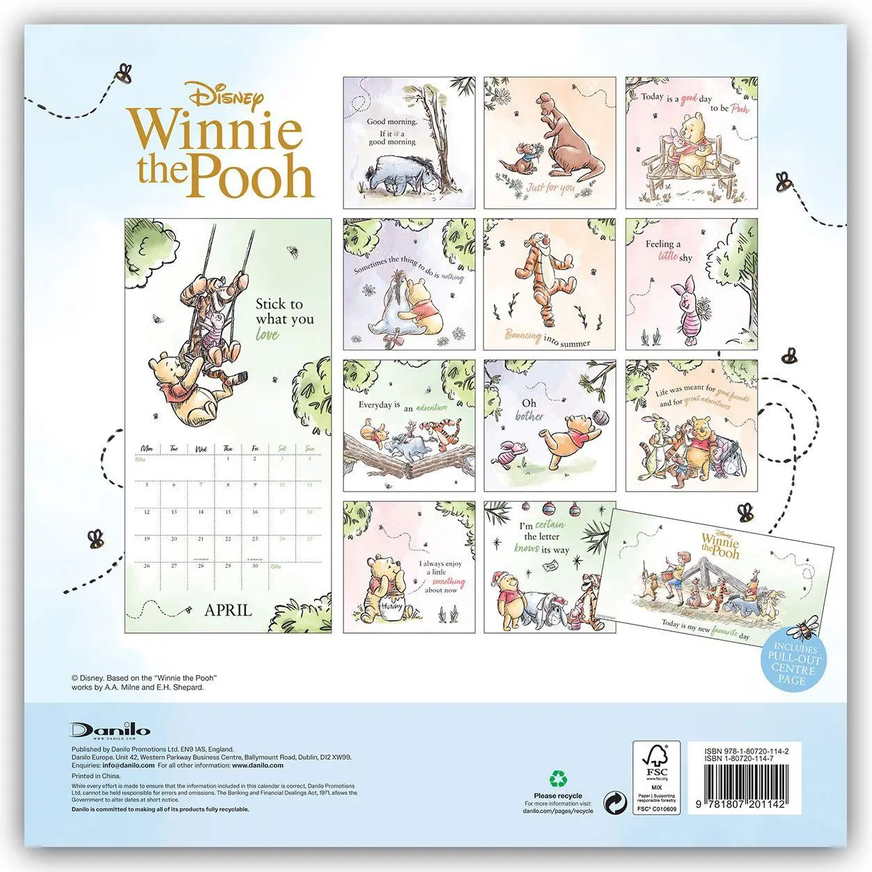 Bild: 9783803532503 | Disney - Winnie the Pooh 2027 - Wandkalender | Kalender | 28 S. | 2027