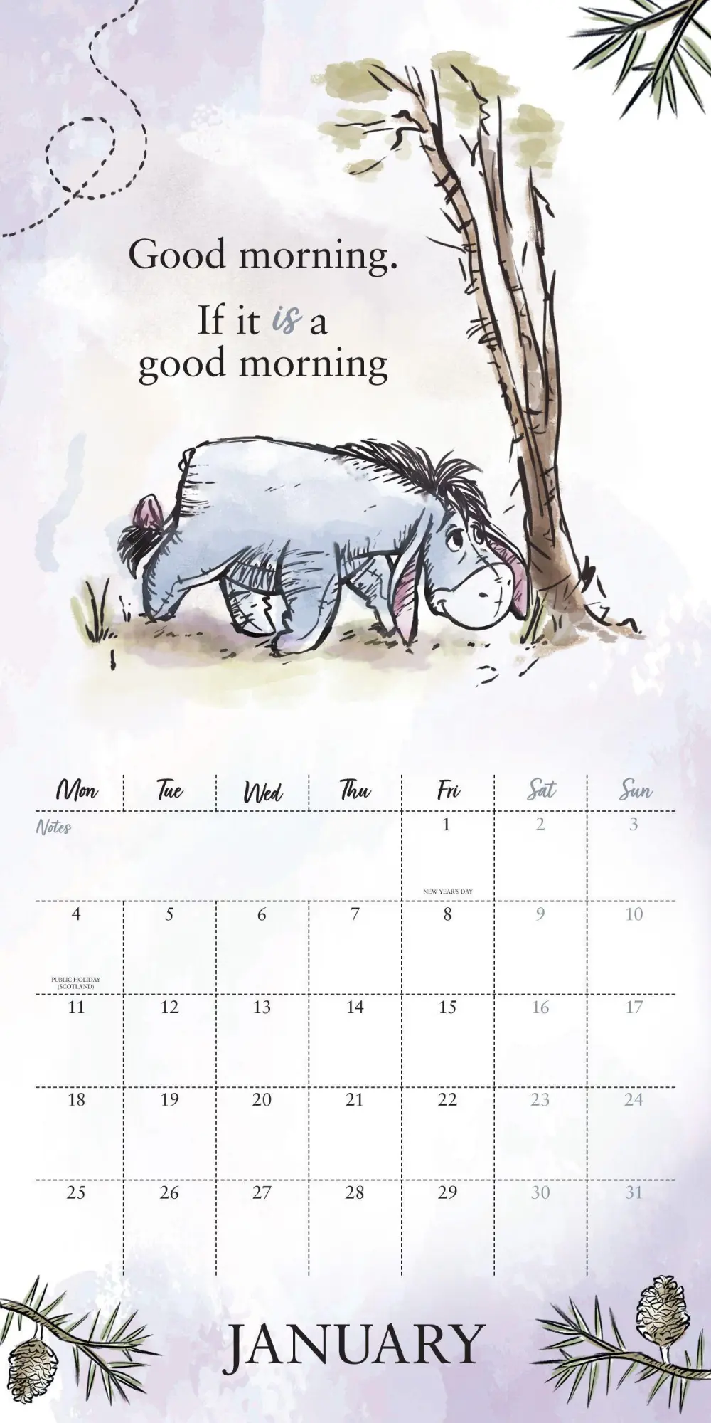 Bild: 9783803532503 | Disney - Winnie the Pooh 2027 - Wandkalender | Kalender | 28 S. | 2027