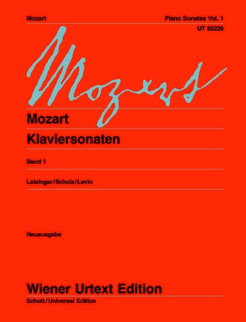 Cover: 9790500572503 | Sonaten 1 | Wolfgang Amadeus Mozart | Wiener Urtext Edition | Buch