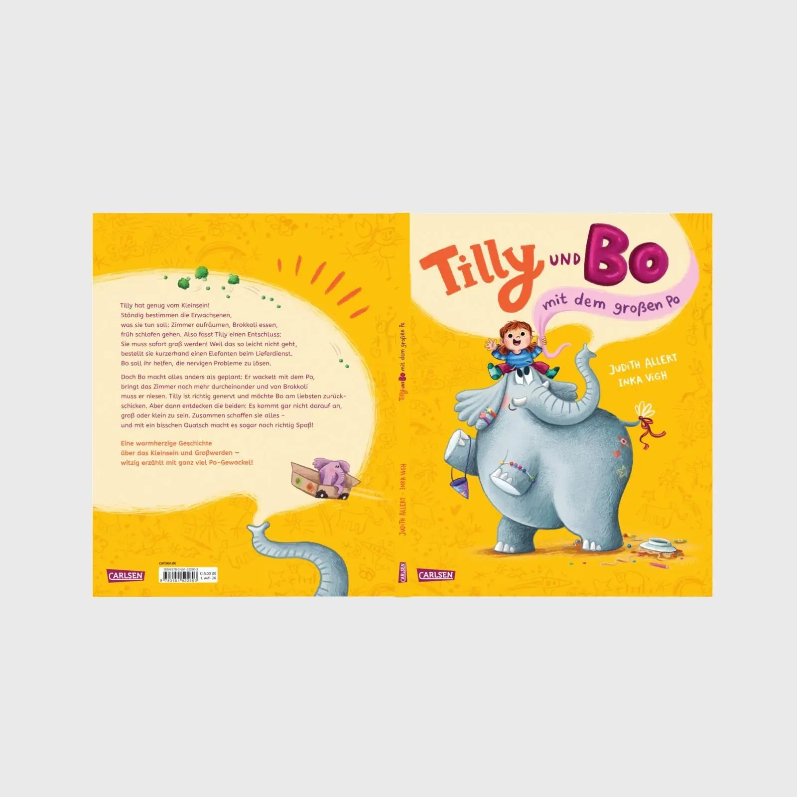 Bild: 9783551522603 | Tilly und Bo, mit dem großen Po | Judith Allert | Buch | 32 S. | 2026