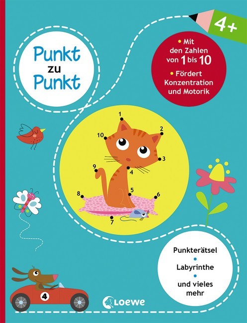 Cover: 9783743202603 | Punkt zu Punkt - Mit den Zahlen von 1 bis 10 | Rätseln (u. a.) | Buch