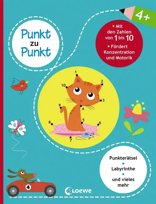 Cover: 9783743202603 | Punkt zu Punkt - Mit den Zahlen von 1 bis 10 | Rätseln (u. a.) | Buch
