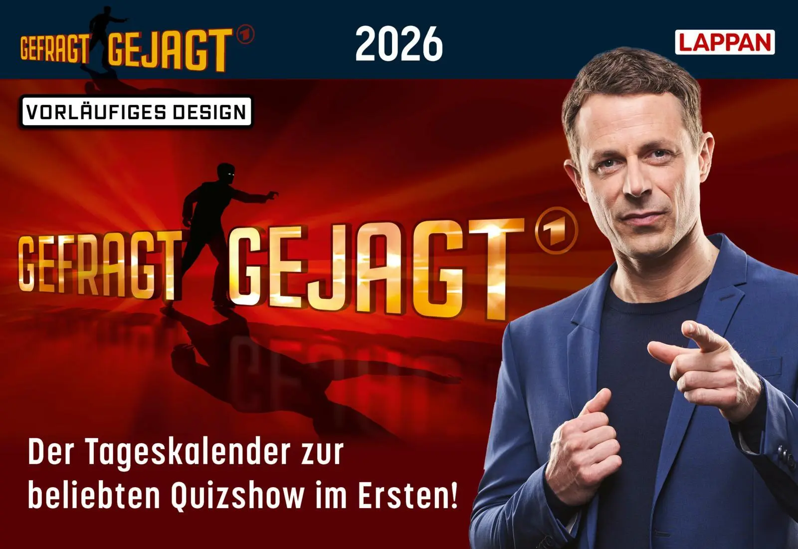 Cover: 9783830322603 | Gefragt Gejagt - Tagesabreißkalender 2026 | Kalender | 640 S. | 2026