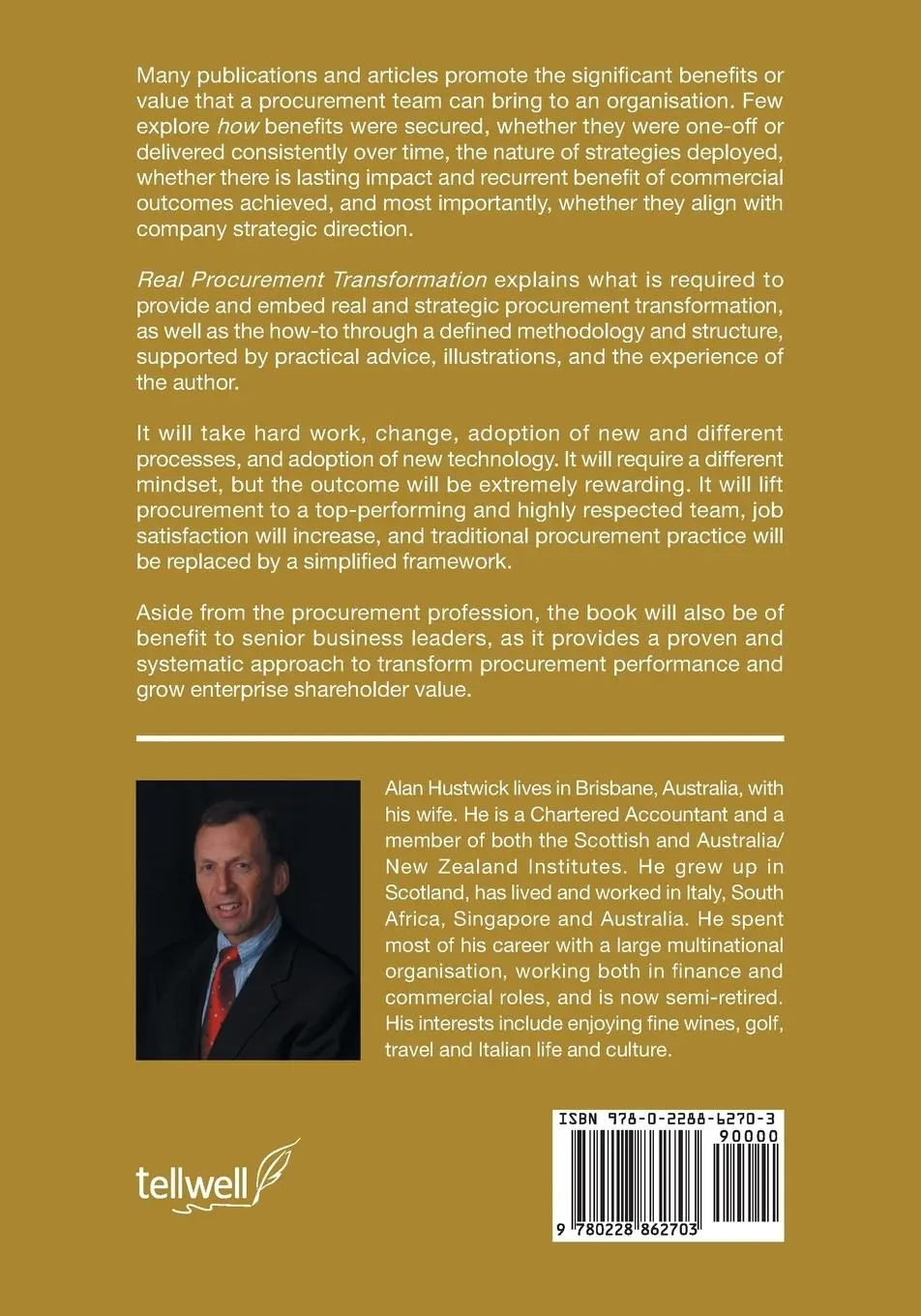 Rückseite: 9780228862703 | Real Procurement Transformation - Powerful, Sustaining | Alan Hustwick