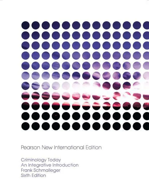 Cover: 9781292022703 | Criminology Today | Frank Schmalleger | Taschenbuch | 492 S. | 2024