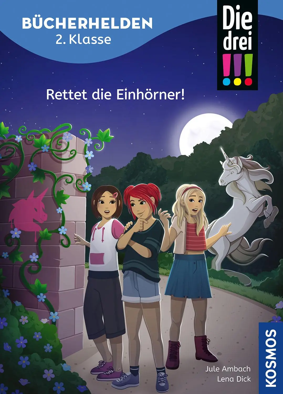 Cover: 9783440182703 | Die drei !!!, Bücherhelden 2. Klasse, Rettet die Einhörner! | Ambach