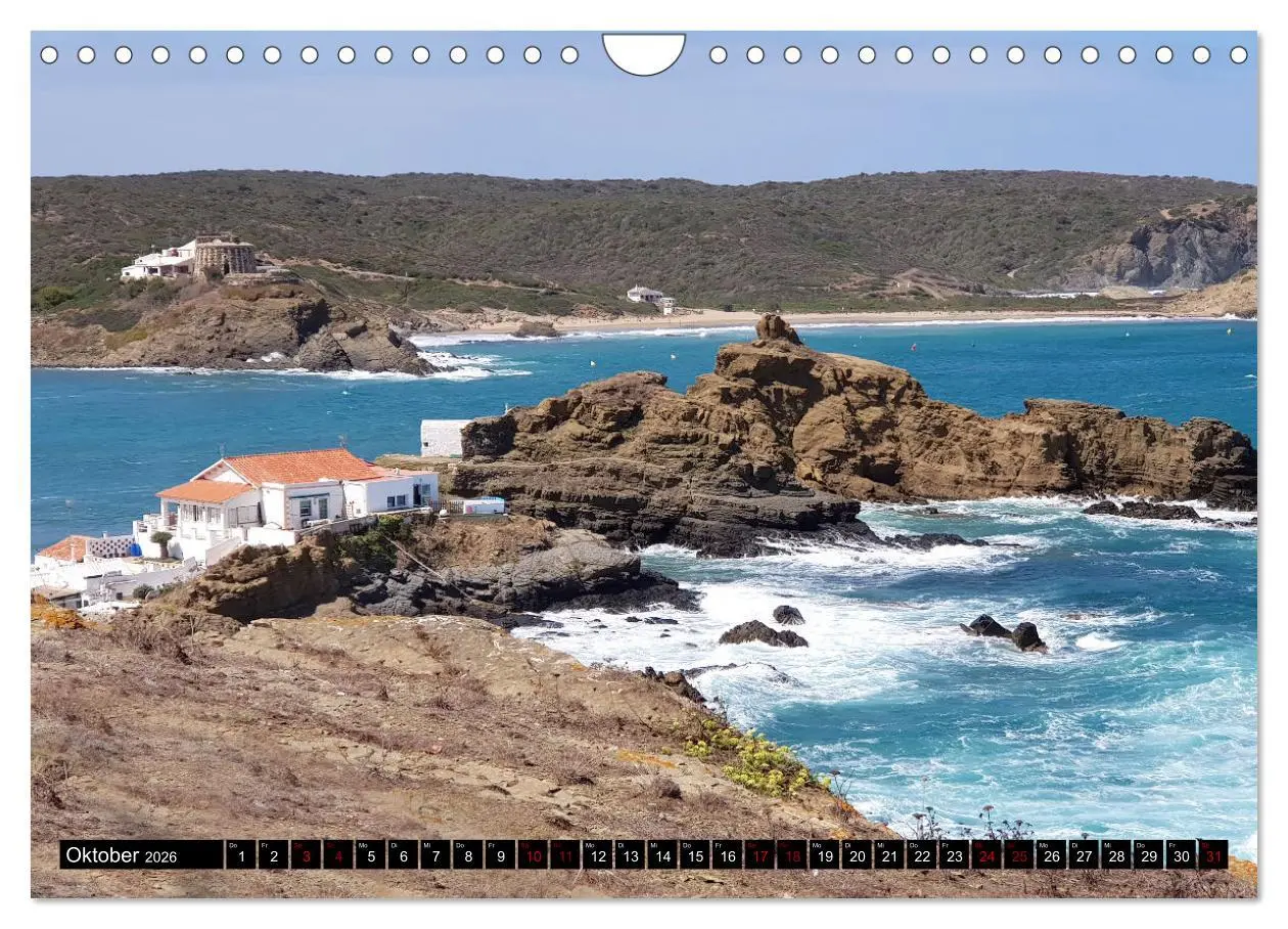 Bild: 9783457632703 | MENORCA Magie einer Insel (Wandkalender 2026 DIN A4 quer), CALVENDO...
