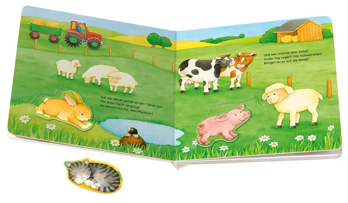 Bild: 9783473302703 | ministeps Mein großes Tiere Puzzle-Spielbuch - ab 18 Monate | Nahrgang