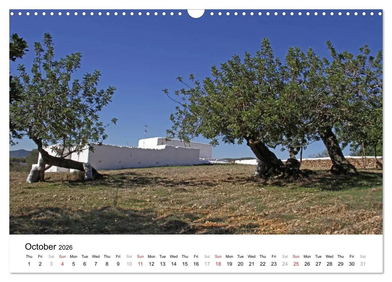 Bild: 9783516582703 | Beautiful Ibiza / UK-Version (Wall Calendar 2026 DIN A3 landscape),...