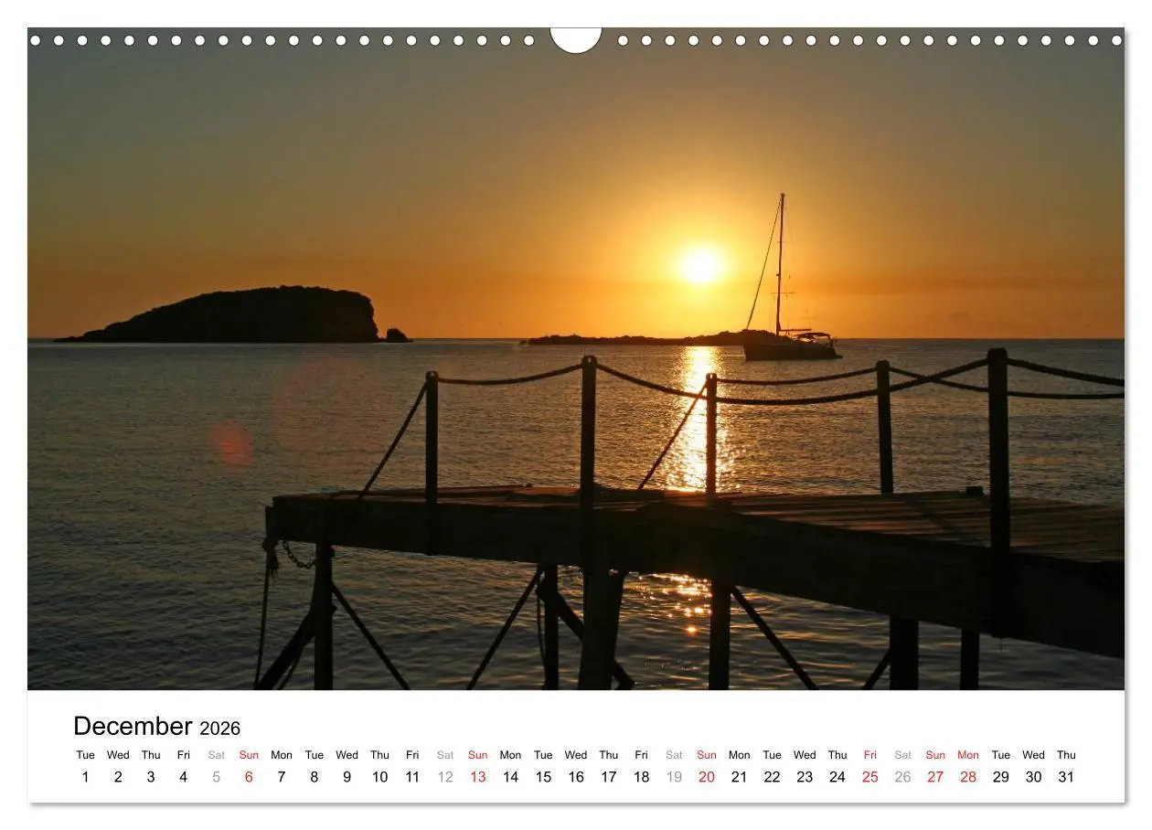 Bild: 9783516582703 | Beautiful Ibiza / UK-Version (Wall Calendar 2026 DIN A3 landscape),...