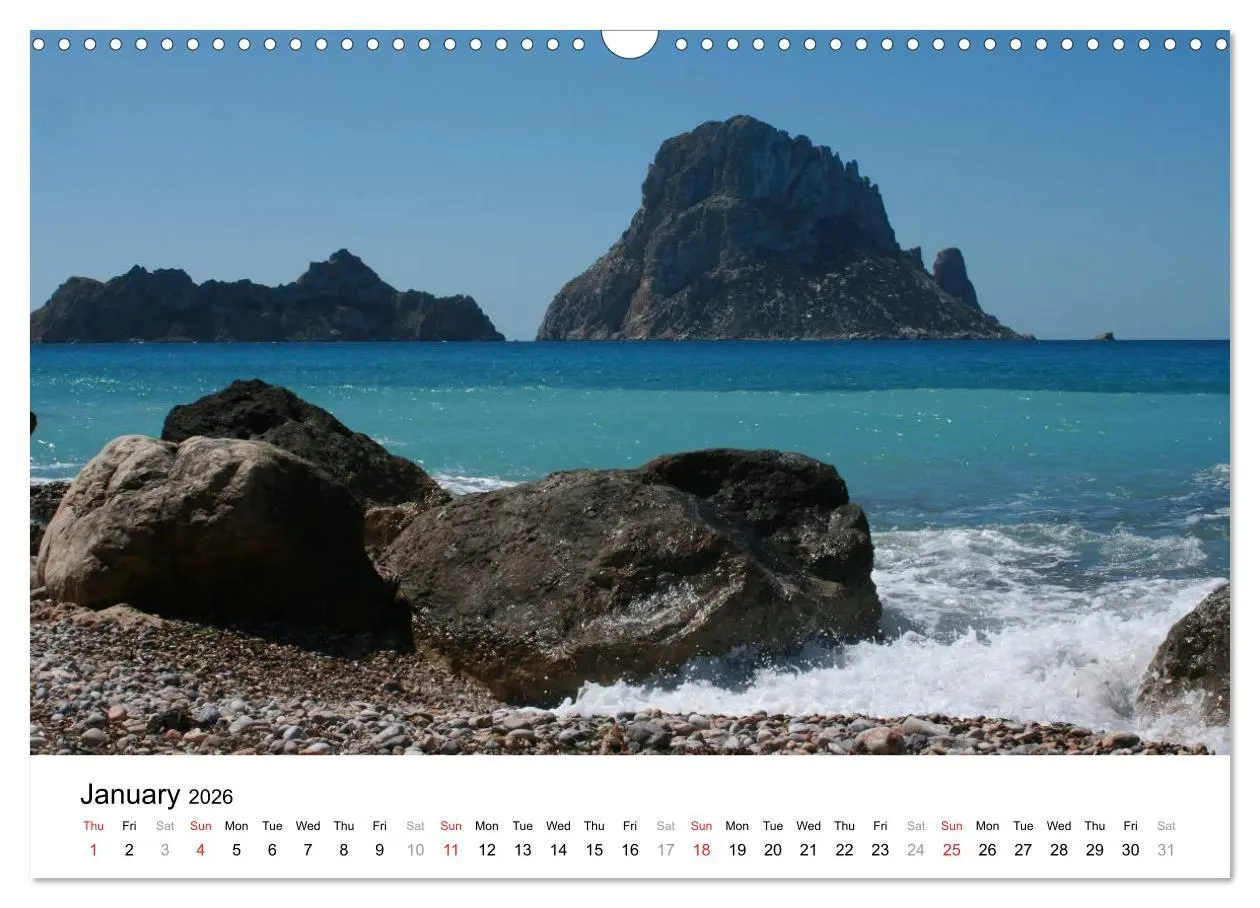 Bild: 9783516582703 | Beautiful Ibiza / UK-Version (Wall Calendar 2026 DIN A3 landscape),...