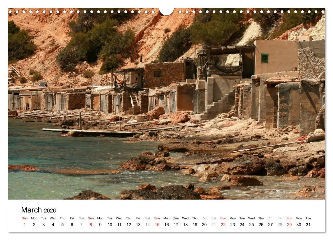 Bild: 9783516582703 | Beautiful Ibiza / UK-Version (Wall Calendar 2026 DIN A3 landscape),...