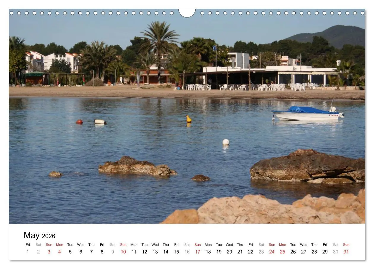 Bild: 9783516582703 | Beautiful Ibiza / UK-Version (Wall Calendar 2026 DIN A3 landscape),...