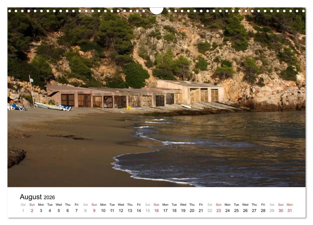 Bild: 9783516582703 | Beautiful Ibiza / UK-Version (Wall Calendar 2026 DIN A3 landscape),...