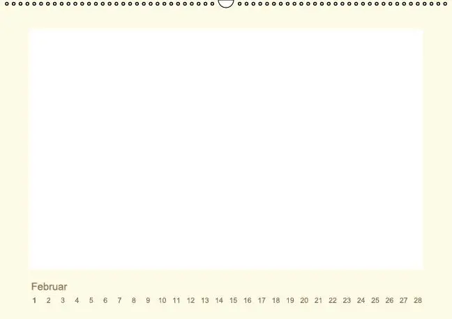 Bild: 9783660032703 | Immerwährender Kalender zum selber Gestalten (Wandkalender...
