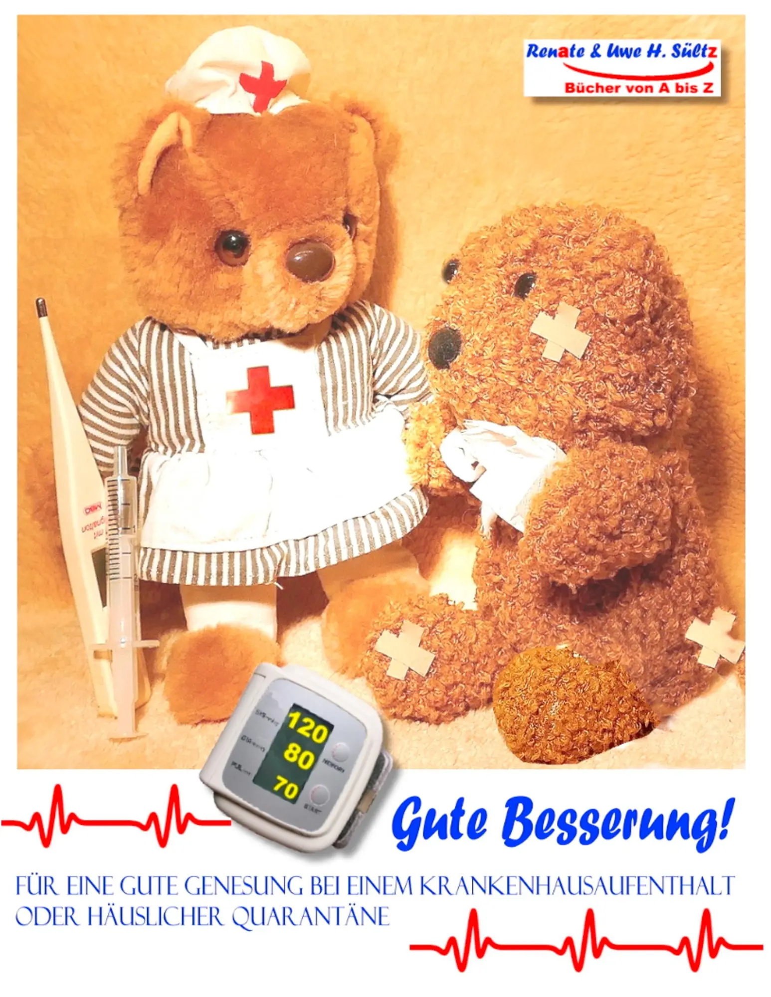Cover: 9783750432703 | GUTE BESSERUNG - Für eine gute Genesung bei einem...