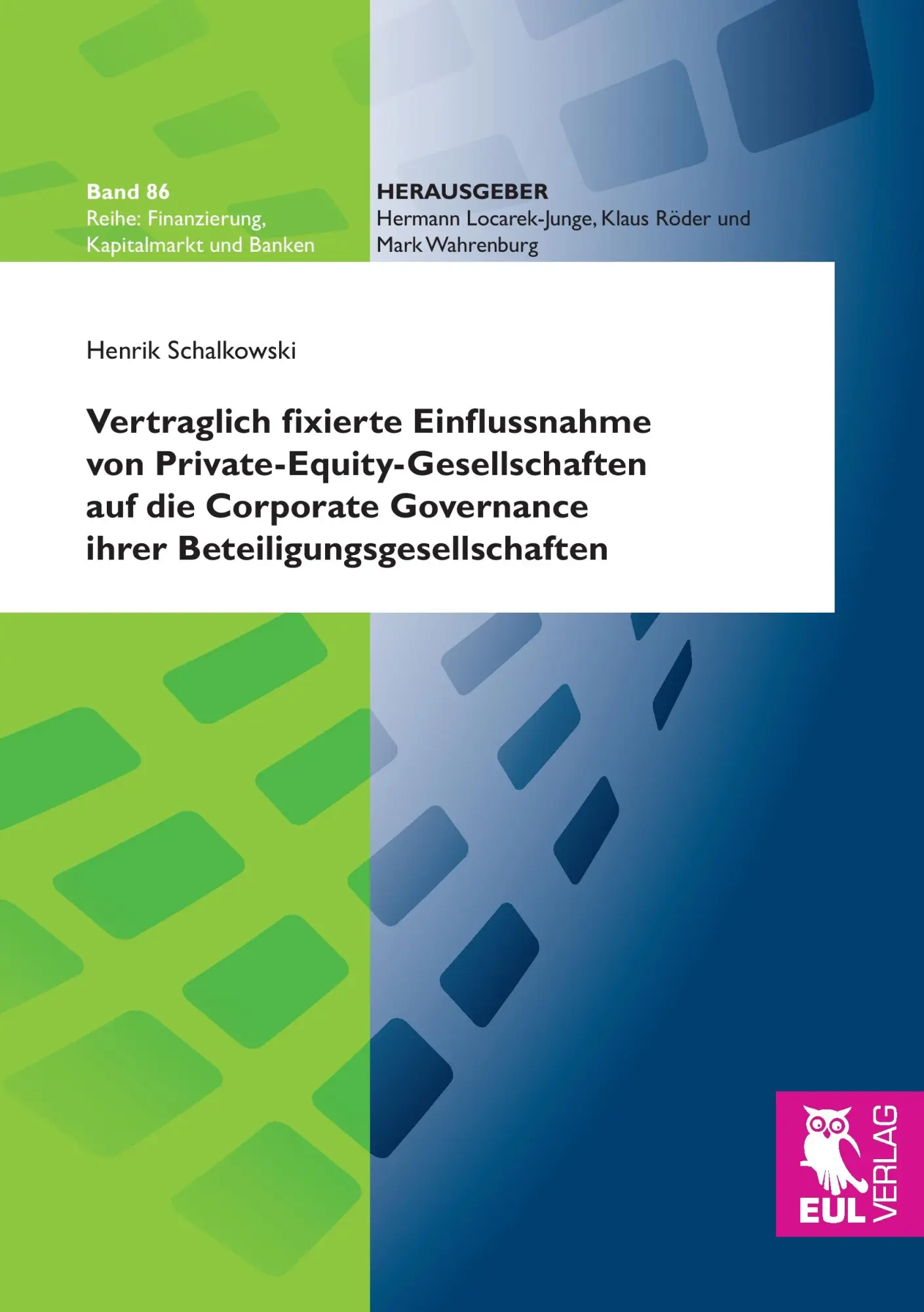 Cover: 9783844102703 | Vertraglich fixierte Einflussnahme von...